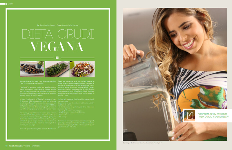 Dieta Crudi Vegana – Revista Miranda