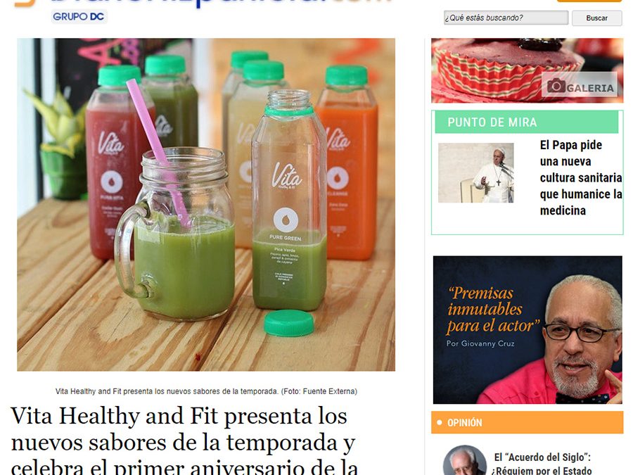 Vita Healthy and Fit presenta los nuevos sabores de la temporada y celebra el primer aniversario de la sucursal de Naco – Diario Hispaniola