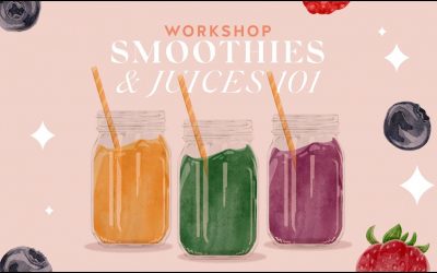 Smoothie & Juices 101 Workshop 👩‍🍳 | Vita Cooking Class